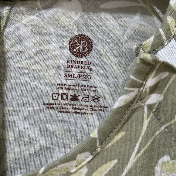 KINDRED BRAVELY Floral Nursing & Maternity Dress Size S Green Breastfeeding - Picture 7 of 7